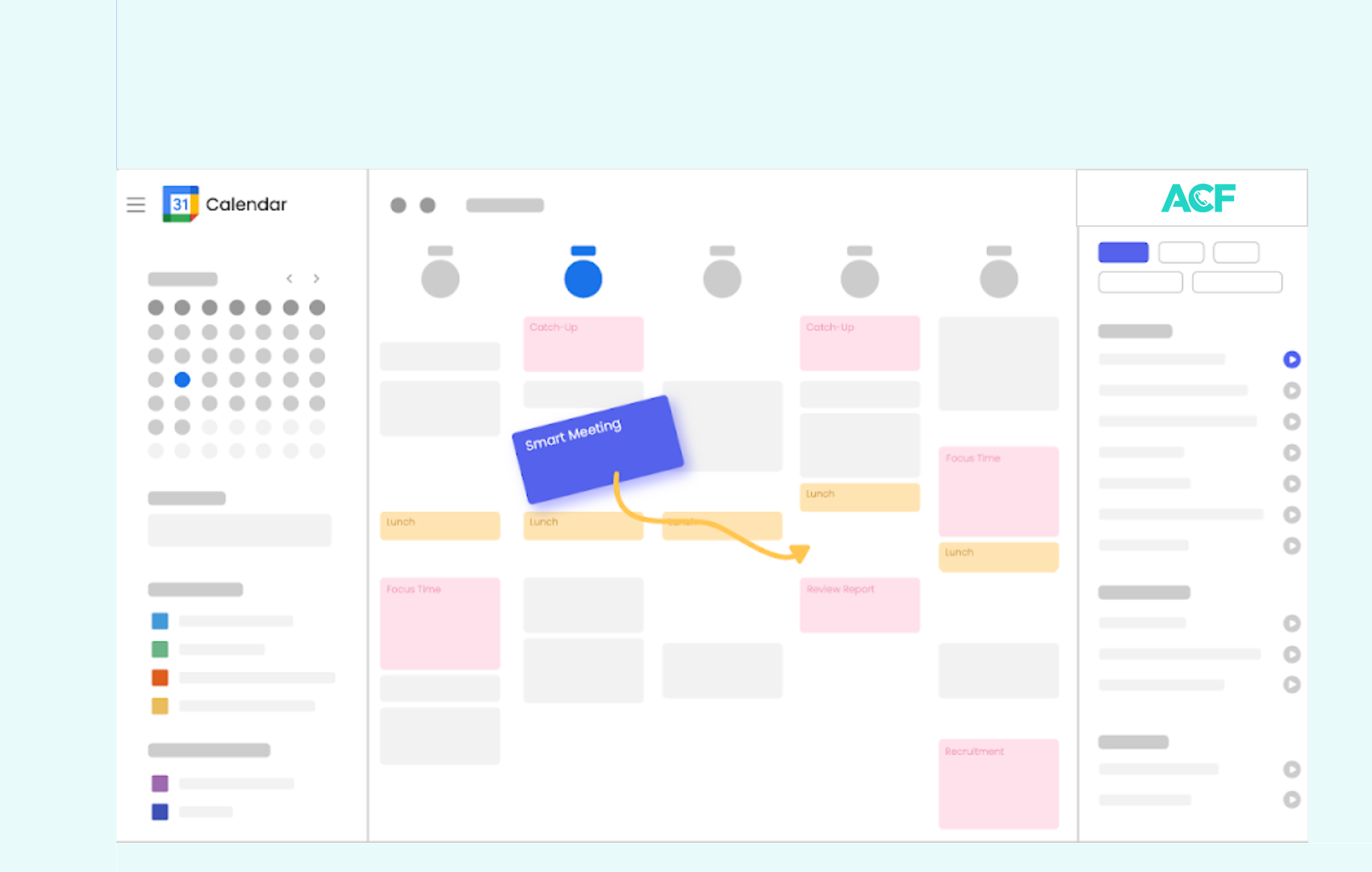 Appointment booking interface